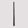 Saint Laurent Striped Wide Tie In Silk Jacquard In Black