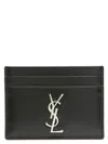 Saint Laurent Men's Monogram Credit Card Holder