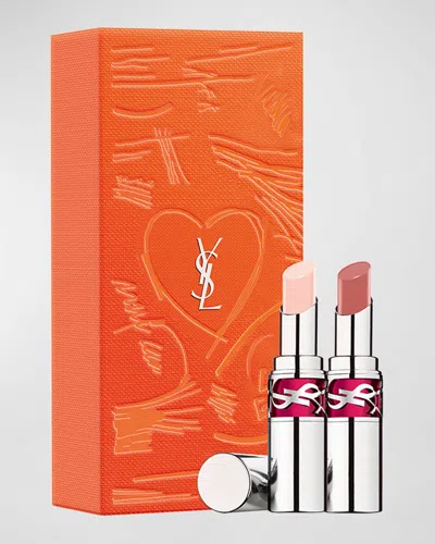 Saint Laurent Mother's Day Candy Glaze Lip Duo In White
