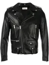 Saint Laurent Cocktail Print Biker Jacket