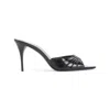 Saint Laurent Babylone 90 Patent Leather Sandals