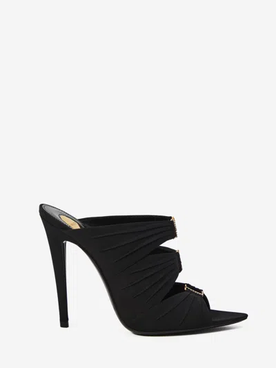 Saint Laurent Emilie Mule In Black