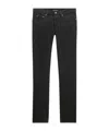 Saint Laurent Relaxed Slim Jeans In Black
