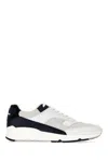 Saint Laurent Bump Low-top Sneakers In Bla Opt/sof Air Gre/