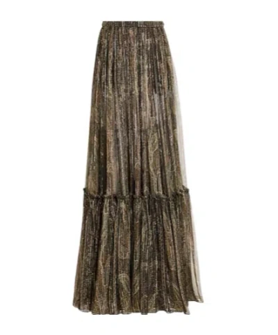 Saint Laurent Multi-layered Skirt