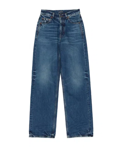 Saint Laurent Multi-pocket Jeans In Blue