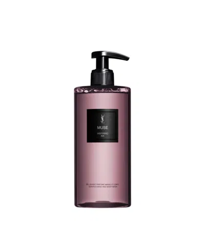 Saint Laurent Muse Scented Hand And Body Wash, 13.5 Oz. In Transparent