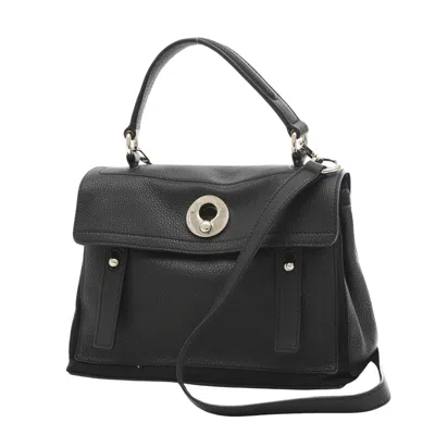 Saint Laurent Muse Two Black Leather Shoulder Bag ()