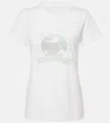 Saint Laurent Music Festival T-shirt In White