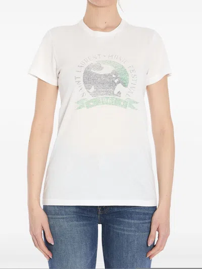 SAINT LAURENT SAINT LAURENT MUSIC FESTIVAL T-SHIRT