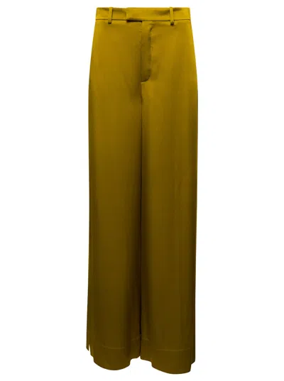 Saint Laurent Mustard Oversize Pant
