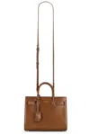 Saint Laurent Nano Sac De Jour Carryall Bag In Brown