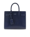 Saint Laurent Nano Sac De Jour Handbag In Blue