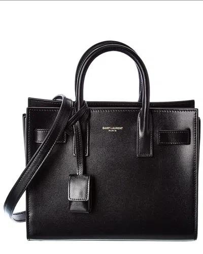 Saint Laurent Sac De Jour Tote Bag In Black