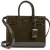 Saint Laurent Nano Sac De Jour Patent Leather Handbag