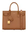 Saint Laurent Nano Sac De Jour Tote Bag In Brown
