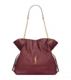 Saint Laurent Jamie 4.3 Large Leather Shoulder Bag In Red