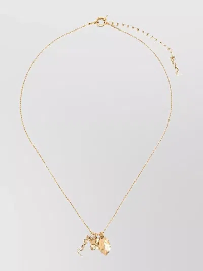 Saint Laurent Necklace In Gold