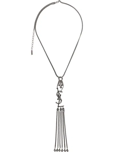 Saint Laurent Necklaces In Metallics
