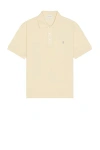 Saint Laurent New Polo In Jaune & Bleu