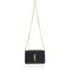 Saint Laurent Kate Chain Strap Shoulder Bag In Black