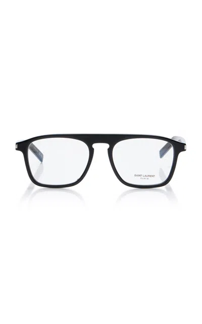 Saint Laurent New Wave Square-frame Acetate Glasses