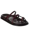 Saint Laurent Nichols Leather Sandal