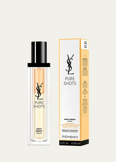 Saint Laurent Night Reboot Serum, 1.6 Oz. In White