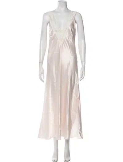 Pre-owned Saint Laurent Nightgown W/ Tags In Pink