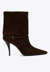 Saint Laurent Boots In Brown