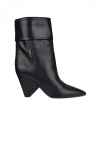 Saint Laurent Niki 85mm Cone-heel Boots