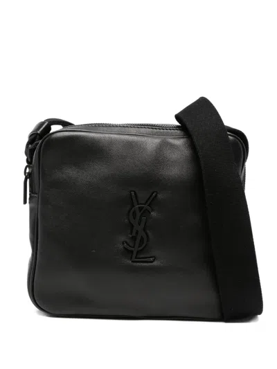 Saint Laurent Niki Cube Camera Bag In Black