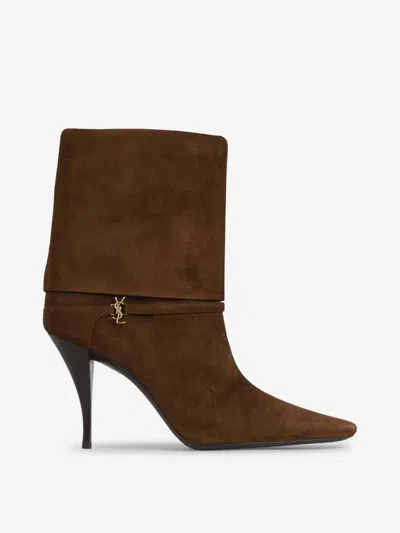 Saint Laurent Niki Logo Boots