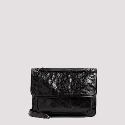 Saint Laurent Niki Medium Bag In Black