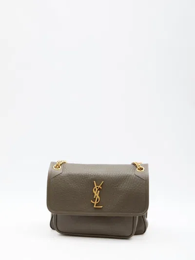 Saint Laurent Niki Medium Bag In Green