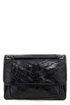 Saint Laurent 'niki' Midi Crossbody Bag In Black