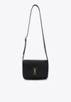 Saint Laurent Niki Nappa Leather Crossbody Bag In Black