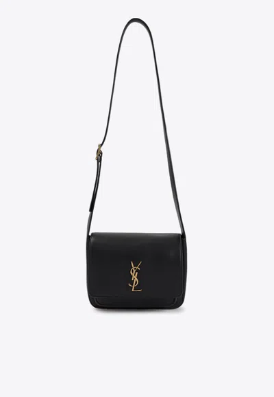 Saint Laurent Niki Nappa Leather Crossbody Bag In Black