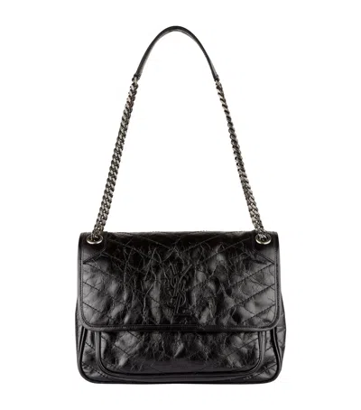 Saint Laurent Niki Shoulder Bag In Black