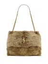 Saint Laurent Niki Shoulder Bag In Neutrals