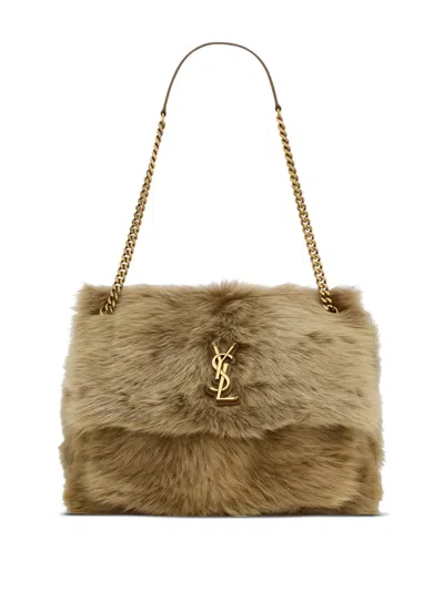 Saint Laurent Niki Shoulder Bag In Neutrals