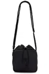 Saint Laurent Niki Small Bucket Bag In Nero