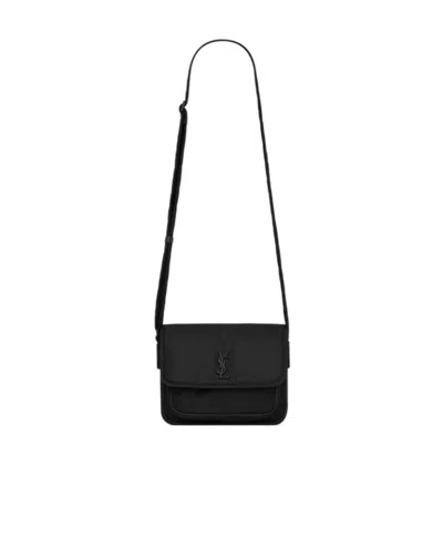 Saint Laurent Niki Small Messenger Bag In Black