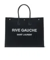 Saint Laurent Noe Rive Gauche Tote In Black