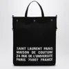 Saint Laurent Classic Black Canvas Tote Handbag For Men