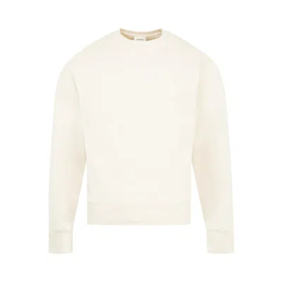 Pre-owned Saint Laurent Nouvelle Crewneck 'vanille/miel Clair' | White | Men's Size S