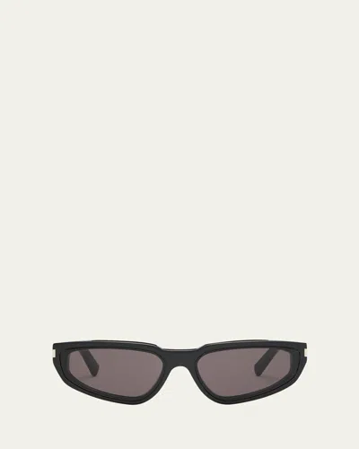 SAINT LAURENT NOVA ACETATE CAT-EYE SUNGLASSES