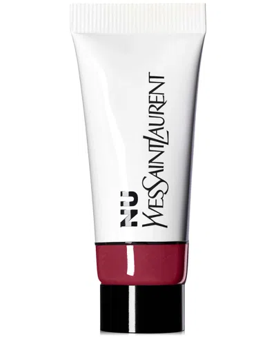 Saint Laurent Nu Lip & Cheek Balmy Tint In Nu Chills (soft Plum)