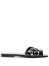 SAINT LAURENT SAINT LAURENT NU PIEDS TRIBUTE 05 LEATHER SANDALS