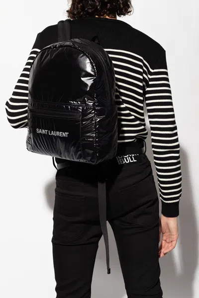 Saint Laurent ‘nuxx' Backpack In Black